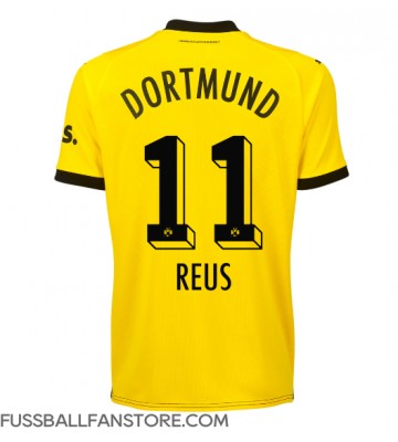 Borussia Dortmund Marco Reus #11 Replik Heimtrikot Damen 2023-24 Kurzarm